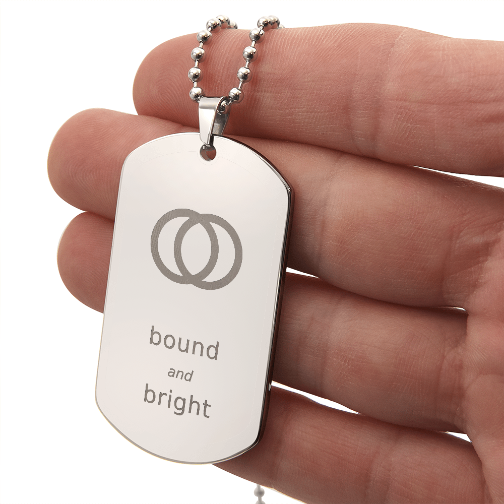 Personalised Dog Tag Necklace