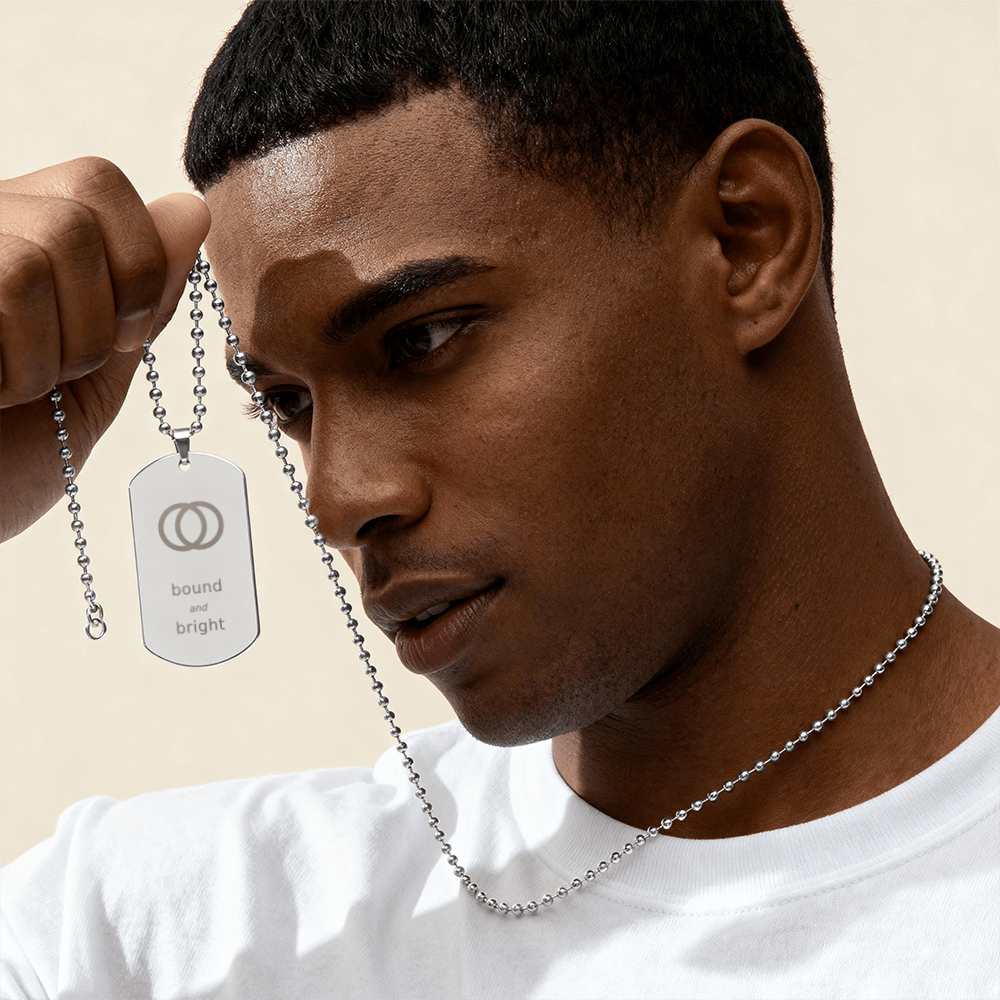 Personalised Dog Tag Necklace