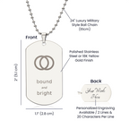 Personalised Dog Tag Necklace