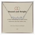 Personalised Name Necklace — Custom Cursive Nameplate, Silver or 18K Gold