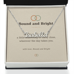 Personalised Name Necklace — Custom Cursive Nameplate, Silver or 18K Gold