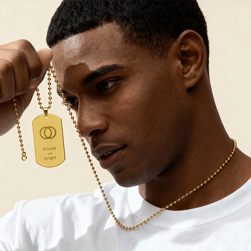 Personalised Dog Tag Necklace